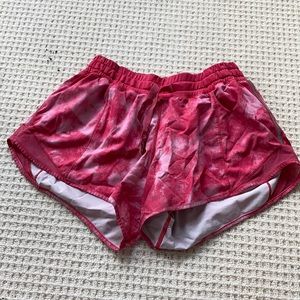 Tie dye lululemon shorts